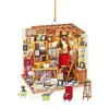 Nova Livraria Transfronteiriça Estilo Estante Pingente Criativo Decoração de Carro Árvore de Natal Pingente Acrílico Pingente