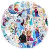 50 cartoon princesa Elsa notebook bagagem água Cup carro graffiti adesivos decorativos atacado