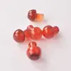 Piedra en bruto amatista 2cm hongo pequeño cristal natural gema adorno piedra curativa cristal rosa forma alargada directo de fábrica