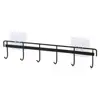 Colgador con ganchos para puertas de gabinetes de cocina, estante para gabinetes de cocina, colgador de ropa para dormitorio, colgador para cama de dormitorio, colgador para dormitorio