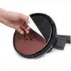 Hot de importación 9 pulgadas 8 agujeros disco flocado hoja de lija diámetro 217 mm juego combinado terciopelo posterior abrasivo neumático Pared lija