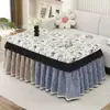 Juego de Fundas Eléctricas de Invierno para Estufa, Mantel Grueso con Forro Polar Cuadrado para Mesa de Estufa Calefactora, Funda para Mesa de Mahjong, Colcha Funda para Estufa Calefactora