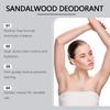 Desodorante em Bastão Oceaura Sândalo Aroma Limpeza Suave Fragrância Fresca Refrescante Portátil Cuidado Diário