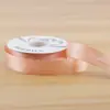 Fábrica em estoque direto 2.5 CM Inglês fita floral flor materiais de embalagem flor presentes fita de cetim atacado