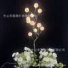 Ferro para Casamento Galvanoplastia Criativa 16 Cabeças Caminho de Algodão Lâmpada de Chão Decoração de Casamento Lâmpada Adereços de Casamento Caminho de Chão Decoração de Palco