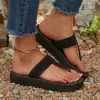 2026 Comercio Exterior Transfronterizo Chanclas Sandalias Planas para Mujer Verano Nuevas Simples Cómodas Chanclas de Dedo Sandalias de Playa
