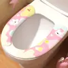 Capa para Assento de Vaso Sanitário Dopamina Fina de Viagem Resistente à Sujeira Adesiva Universal para Todas as Estações Adesivo para Assento de Vaso Sanitário Personalizável