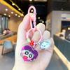 Nuevo llavero pequeño de dibujos animados con forma de crayón de amor, llavero acrílico con personalidad para pareja, colgante creativo para bolso escolar