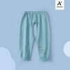 Calça Jingqi para Bebê com Abertura na Virilha Calças de Algodão Puro para Primavera e Outono Calças Longas com Abertura na Virilha para Crianças Roupa Externa para Meninos Calças de Outono para Bebês Calças com Fenda