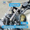 Para-brisa muscle car Wolf para Honda CM300/500 para-brisa retrô para-brisa pequeno com suporte de navegação modificação