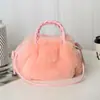 Bolso de Mano Transfronterizo con Forma de Nube y Pliegues de Calabaza, Bolso Cruzado Extensible de Gran Capacidad para el Trabajo, Bolso de Moda para Mujer de Otoño e Invierno