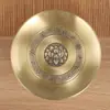 Bandeja de Servir de Latão para Venda por Atacado para Uso Doméstico, Bandeja de Frutas para Buda, Ornamentos para Salão de Buda, Bandeja de Frutas, Utensílios Budistas