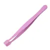 Pinzas de Acero Inoxidable para Injerto de Pestañas, Pinzas de Sello, Herramientas para Recoger Joyas, Herramientas de Belleza, Especializadas para Técnicos de Pestañas