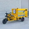 Fabricante Fornece Caminhão Elétrico de Três Rodas para Limpeza de Alta Pressão, Caminhão de Lavagem de Alta Pressão para Saneamento de Ruas, Caminhão de Limpeza Elétrico de Nova Energia