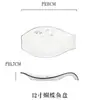 Plato Cerámico para Cocinar Pescado al Vapor de la Isla Qianshan, Plato Largo para Servir Cocina China en Hoteles, Plato Caliente para Clubes de Restaurantes Hunan