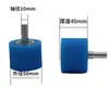 Máquina de recubrimiento rueda de silicona piezas de maquinaria para trabajar la madera máquina de recubrimiento rueda plana con rodamiento rodillo de presión máquina de recubrimiento rueda de goma
