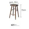 Apartamento Pequeno Nórdico Divisória de Casa Mesa de Entrada e Banqueta Mesa de Bar Longa Dobrável para Lazer Mesa de Chá de Leite Montada na Parede