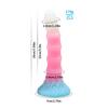 Color brotes de bambú luminosos tapón anal de forma especial dispositivo de masturbación aparato sexual femenino estimulación masaje anal abierto juguetes sexuales para adultos