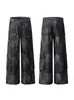 Jeans Cargo Camuflaje Street Retro Americano de Verano con Múltiples Bolsillos Nuevos Pantalones Rectos de Pierna Ancha de Cintura Alta Adelgazantes