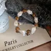 Pulsera de Perlas Irregulares con Cuentas Estilo Coreano 2025 Nuevo Accesorio Nicho Joyería de Diseño de Alta Gama