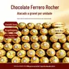 Chocolate Wafer Ferrero Rocher Importado Caixa com 30 Peças Casamento Individual Atacado Doces de Casamento Lanches T2 Atacado