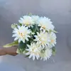 Dez Pequenos Arranjos de Flores Artificiais de Begônia, Buquês de Flores Artificiais de Alta Qualidade, Flores de Seda Realistas, Flores Artificiais para Noivado