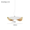 Luminária pendente minimalista italiana de aço inoxidável para quarto, com cabeça prateada e holofote inteligente, compatível com o aplicativo Mi Home, livre de liga metálica