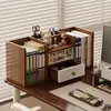 Estante vertical de múltiples capas para almacenamiento en escritorio de oficina, Escritorio para escribir, Estante de almacenamiento para escritorio, Estante organizador de archivos, Artefacto de almacenamiento para estación de trabajo