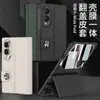 Adecuado para funda de teléfono Samsung Z Fold8, funda con tarjetero, tarjetero de cuero liso, cubierta protectora plegable creativa, funda de cuero personalizada