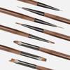 Traje de pinceles para nail art de 9 piezas al por mayor de fábrica transfronteriza, pincel japonés para barrer, pincel para tirar líneas, pincel para degradado, pincel para fototerapia