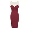 Vestido corto rosa sexy de encaje sin mangas y sin tirantes para mujer, de verano de alta gama, puro deseo, chica hot, ajustado, entallado, bodycon