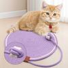 Tapete para Rascar Gatos de Cuerda de Algodón Tejida Transfronterizo, Tapete Trepador para Gatos de Auto-Entretenimiento para Afilar Uñas, Tabla Rasuradora para Gatos Mascotas, Tapete Lavable y que No Suelta Pelusa para Uñas de Gato