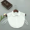 Al por mayor Sencillo Profesional Falso Cuello Cuello Puntiagudo Casual Clásico Puro Algodón Cuello Unisex Camisa Interior Cuello