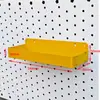 Tablero Perforado Redondo Accesorios Gancho de Ferretería Estante de Almacenamiento Multifuncional Organizador de Escritorio Universal Arte en Hierro Espaciado de Agujeros de 16 mm