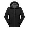 Jaqueta Soft Shell Jaqueta para Homens e Mulheres Primavera e Outono Roupa de Trabalho Nova Esportes ao Ar Livre Montanhismo À Prova de Vento e Impermeável com Capuz