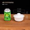 Atacado Tigela de Sopa Binaural Simples Branco Puro Xícara de Sopa com Tampa Tigela para Sopa Tigela para Assar Cerâmica Utensílios de Mesa Tigela para Mingau de Café da Manhã Tigela para Sobremesa