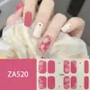 ZA - Adhesivo para uñas blanco sin hornear, totalmente impermeable, parche para decoración de uñas, sensación avanzada, simple, pegamento para esmalte de uñas al por mayor