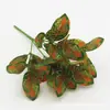 Envío Gratis Pared de Plantas de Simulación de Plástico Accesorios de Plantas Verdes Material Pegamento para Plantas en Maceta Hoja Hoja de Simulación
