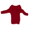 6 pontos soldier babi 11,5 polegadas brinquedo de suéter para homens e mulheres vestível boneca super modelo roupas de vestir malha
