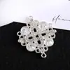 Nuevo Elemento Mongol Completamente Incrustado de Diamantes Nudo Auspicioso Mongol Accesorios Artesanía Tradicional Incrustada de Diamantes Fabricante de Accesorios de Moda Mayorista