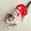 Ropa para Gatos para Otoño e Invierno, Suéteres Calientes para Perros, Chalecos de Algodón, Ropa Anticaída para Gatos y Perros, Atuendos para Mascotas para Año Nuevo y Festival de Primavera
