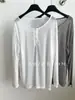 2026 Verano/Otoño Estilo Perezoso Cuello Semiabierto Delgado Protector Solar Cubre Ropa Mujer Estilo Coreano Holgado Manga Larga Camiseta Top Tendencia