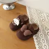Zapatos de Cuero para Niñas de 3-6 Años Suela Suave Zapatos de Princesa Estilo Primavera y Otoño Birkenstocks para Bebé Perro Lindo con Lazo Zapatos para Niños