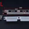Cerradura de Pestillo Grueso de Acero Inoxidable Hecha a Medida, Accesorios para Cerradura de Puerta, Placa Guía del Cuerpo de la Cerradura, Placa de Pestillo Extendida para Puertas de Madera, Placa Tope