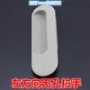 Fechadura de puxador de armário de chapa metálica Fechadura de armário de escritório Fechadura de móvel Alça de plástico de armário de arquivo Acessórios para puxador de fechadura passante