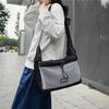 Bolsa Transversal Casual Estilo Japonês Feminina de Grande Capacidade Bolsa Mensageiro para Trabalho Masculina Marca da Moda Bolsa de Ombro Funcional Mochila para Viagem ao Ar Livre