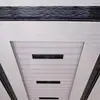 Techo de PVC con fuelle Tira de plástico decorativa integrada Sala de estar Dormitorio Balcón Instalación rápida Mismo estilo de exportación