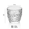 Vaso de whisky, vaso transparente para el hogar, vaso para licor, vaso creativo para cerveza, juego de vino, venta al por mayor