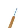 Set de ganchillo con mango de bambú color Amazon metal óxido de aluminio aguja de ganchillo herramienta de tejer lana aguja de ganchillo al por mayor