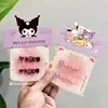Uñas Vestibles de Dibujos Animados para Niños Sanrio Melody Kitty Kuromi Uñas de Bebé Lindas Suaves Lindas Manicura